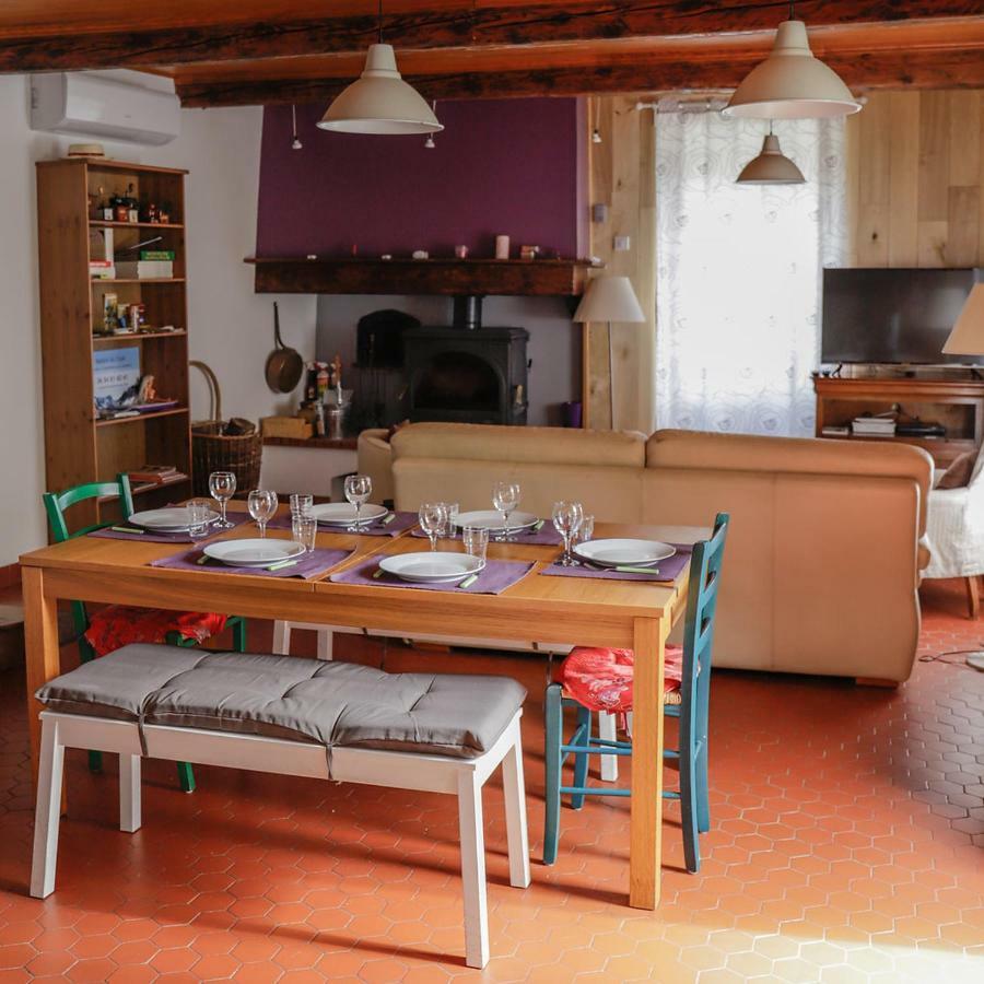 Maison Du Coue Pyrenees Mourtis Gite Pour 2 A 12 Pers Sengouagnet Exterior photo